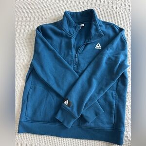 Reebok Women's Blue Zip-Up Sweater